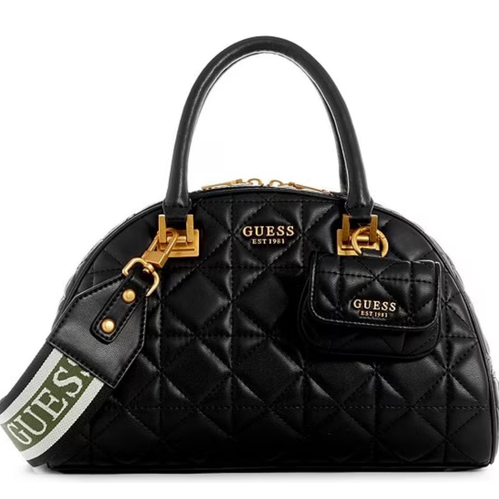 Mildred Bowler Quilted Satchel Handbag